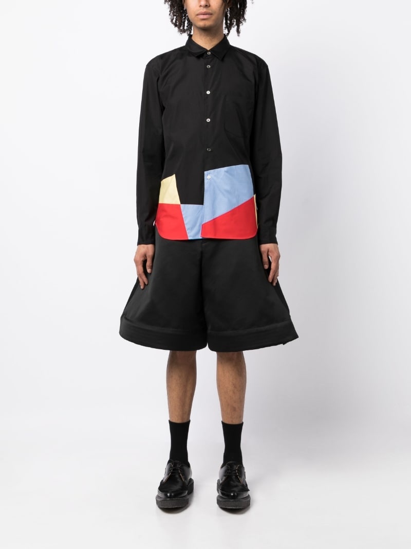 graphic-print long-sleeved shirt - 2