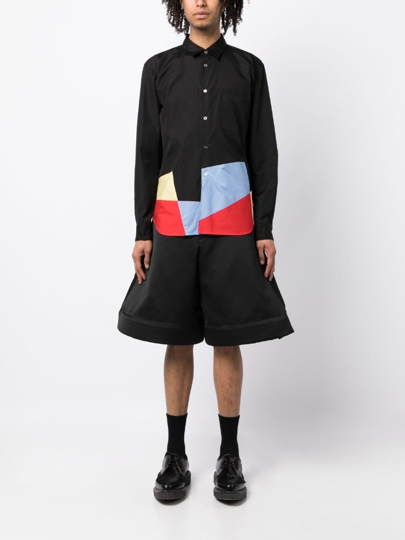 Comme des Garçons Homme Plus graphic-print long-sleeved shirt outlook