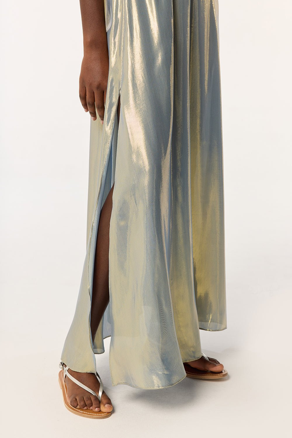 Long Dress Cara - Blue - 3