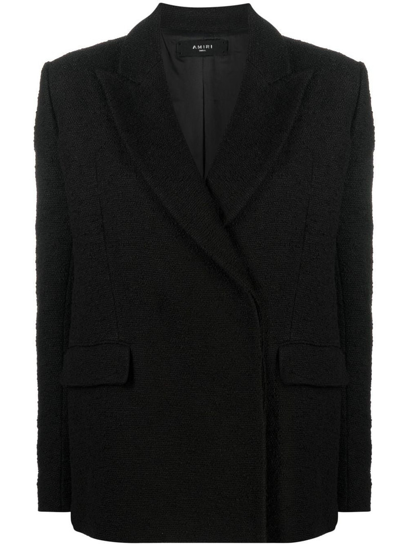 single-breasted button-fastening jacket 1