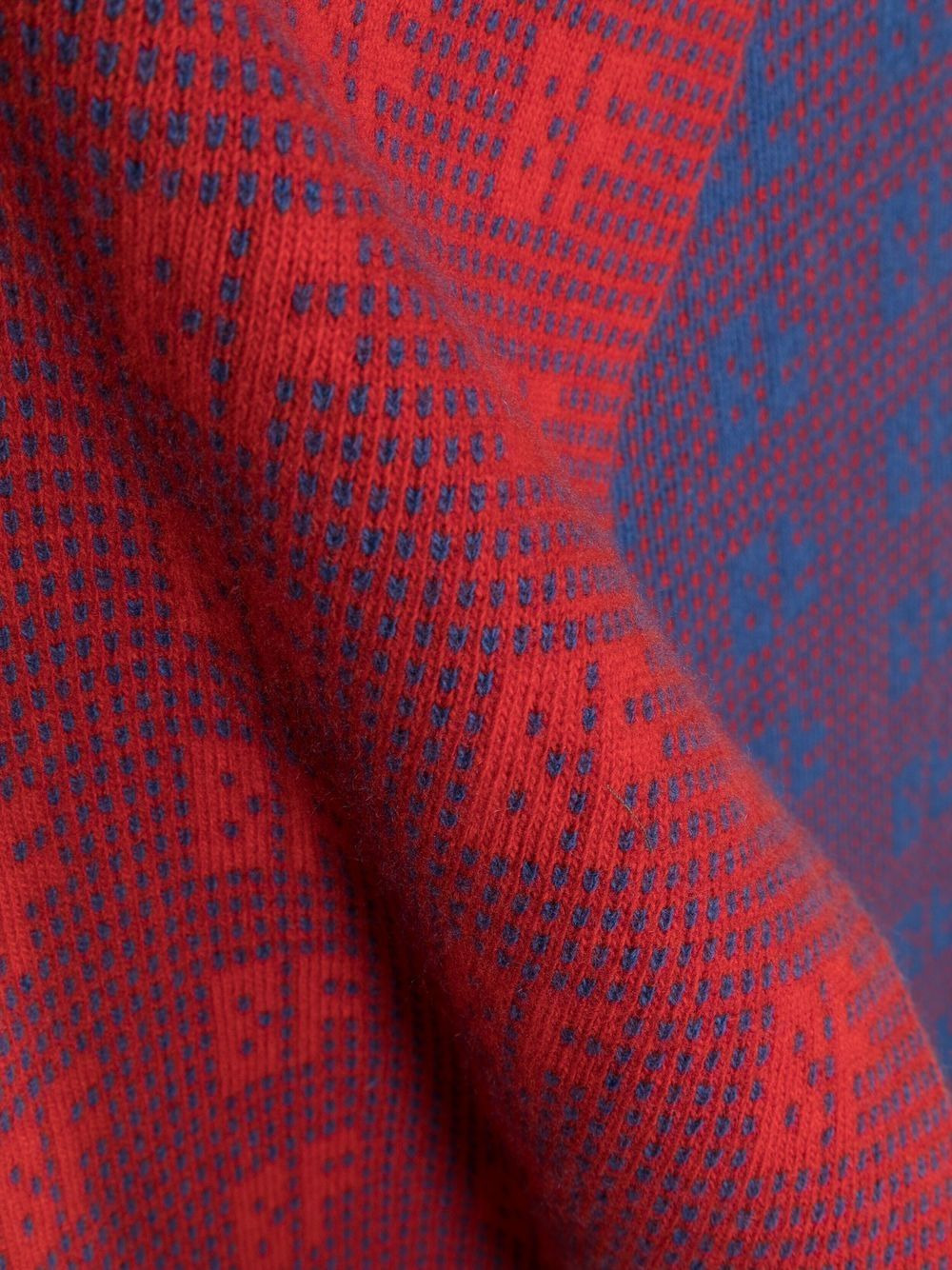 Jacquard Grid scarf - 3