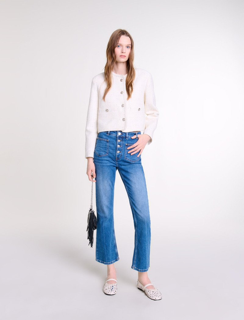 maje Tweed jacket outlook