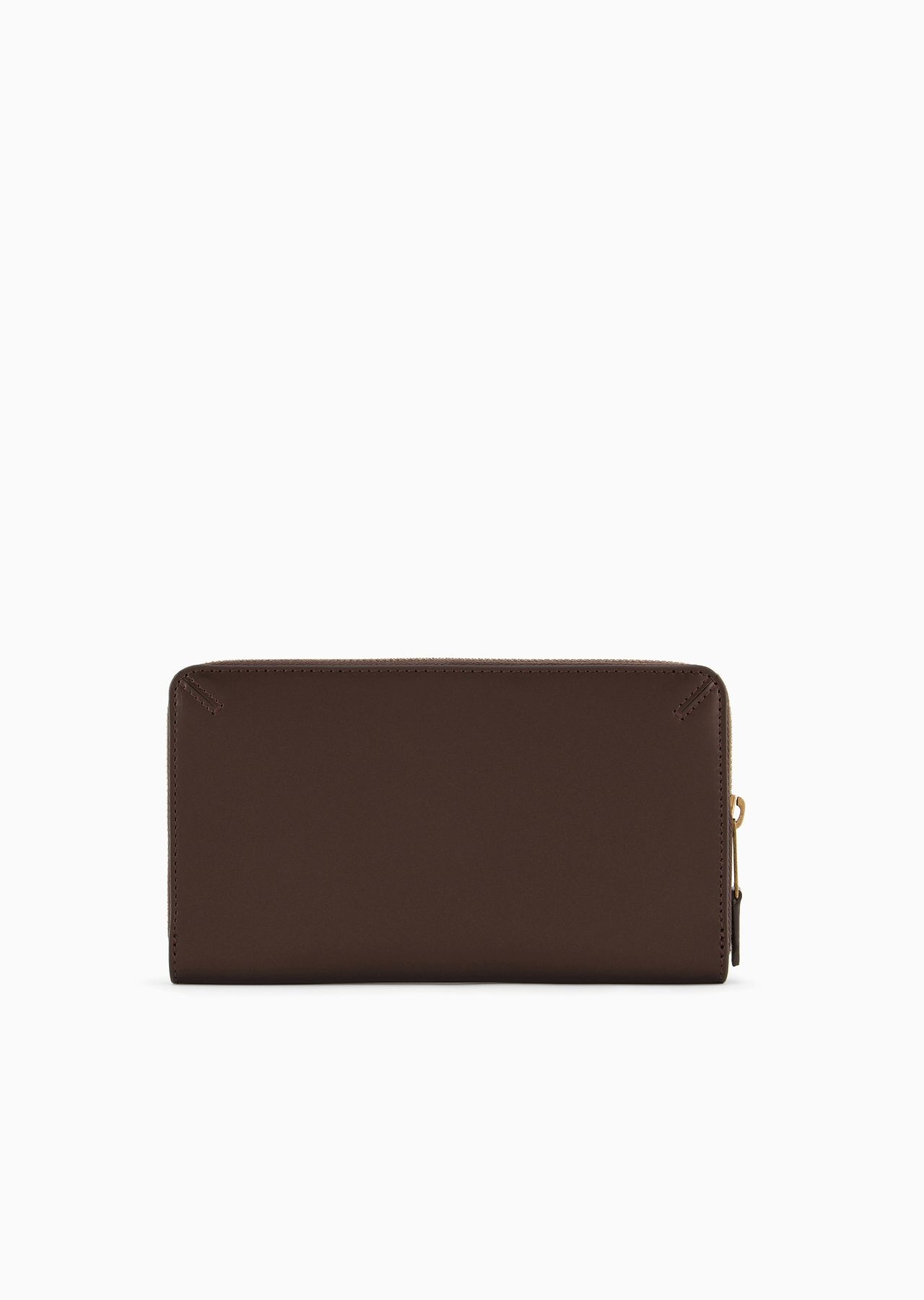La Prima lamé-leather wallet with wrap-around zip - 2