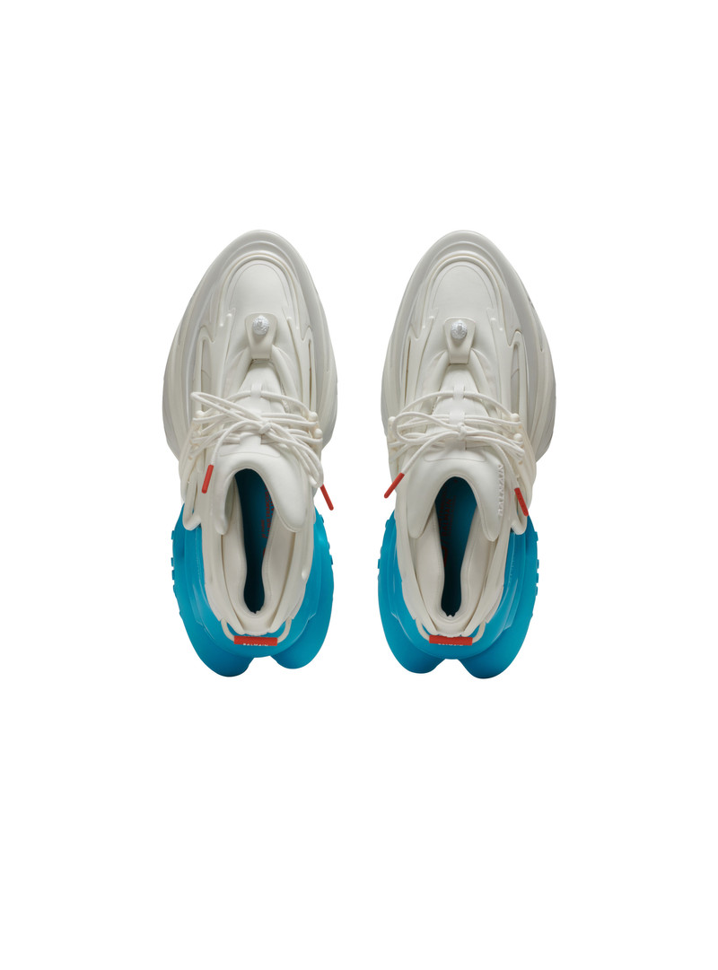 Unicorn trainers in neoprene and leather 3