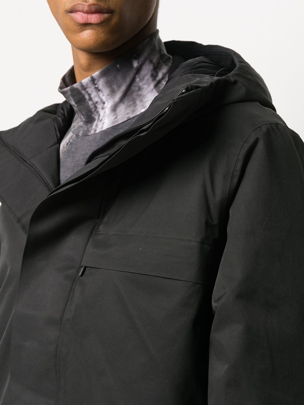 concealed padded coat - 5