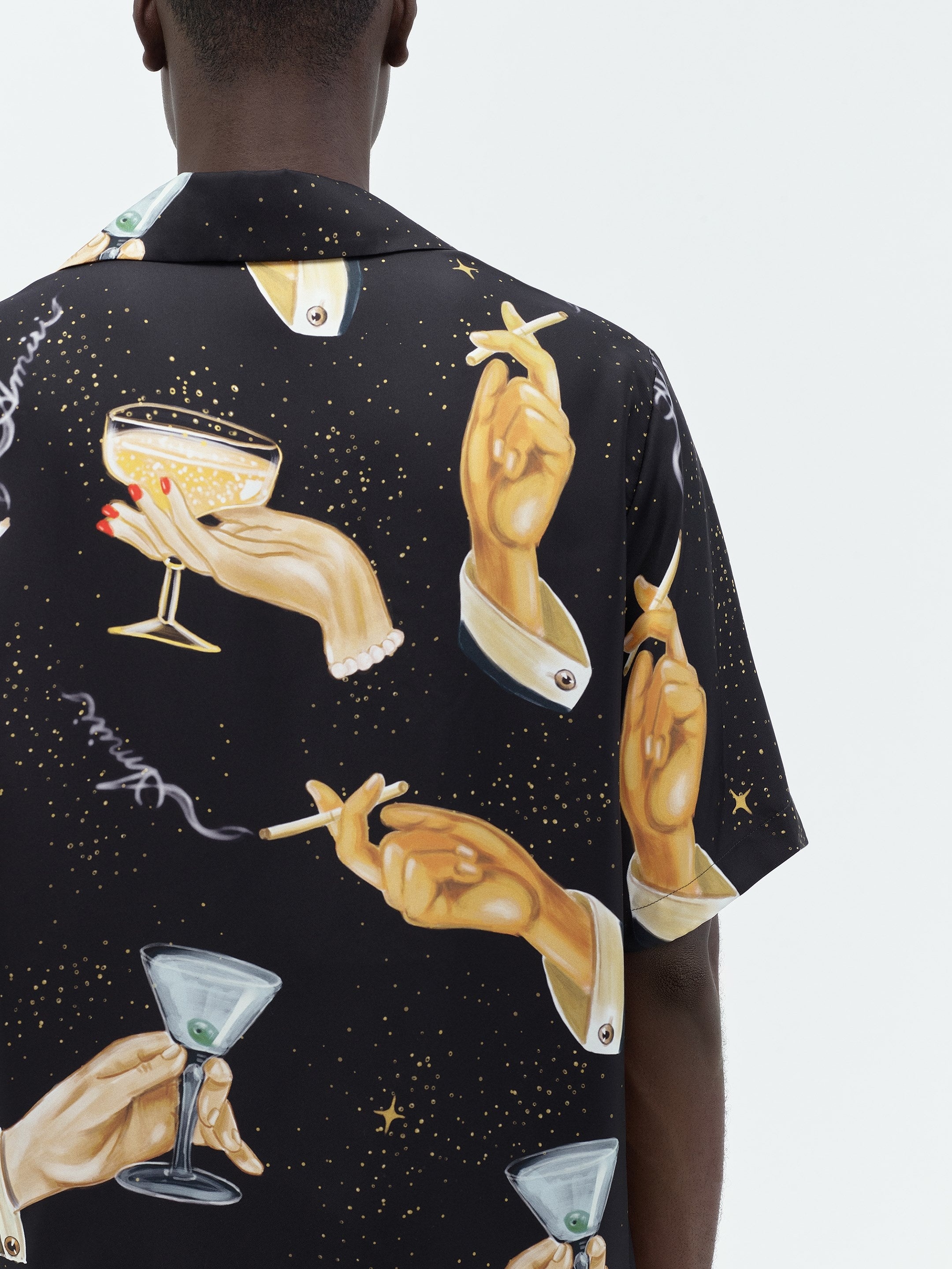 CHAMPAGNE BOWLING SHIRT - 6