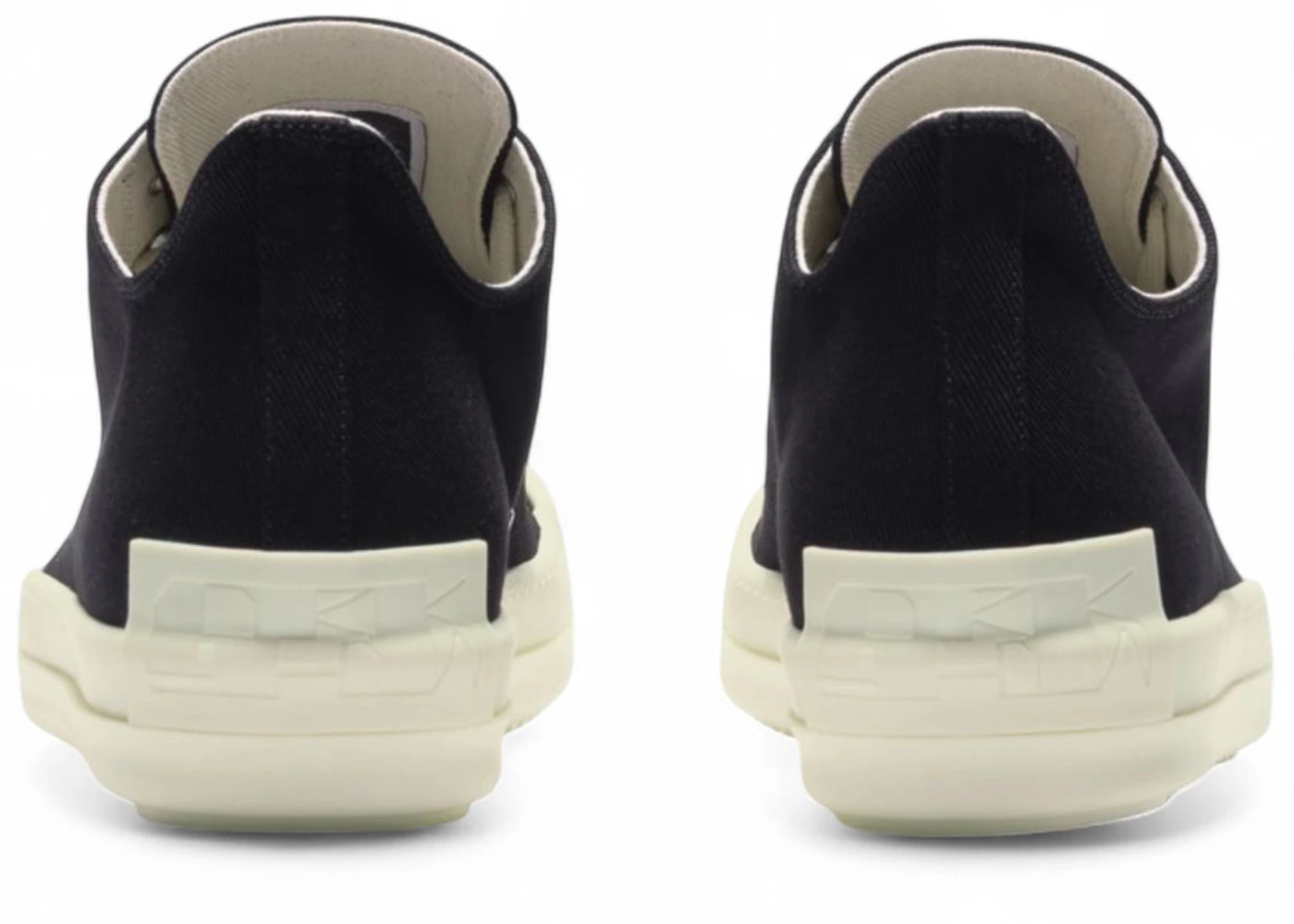 Rick Owens DRKSHDW Low Black Milk (DRKSHDW Heel Logo) - 2