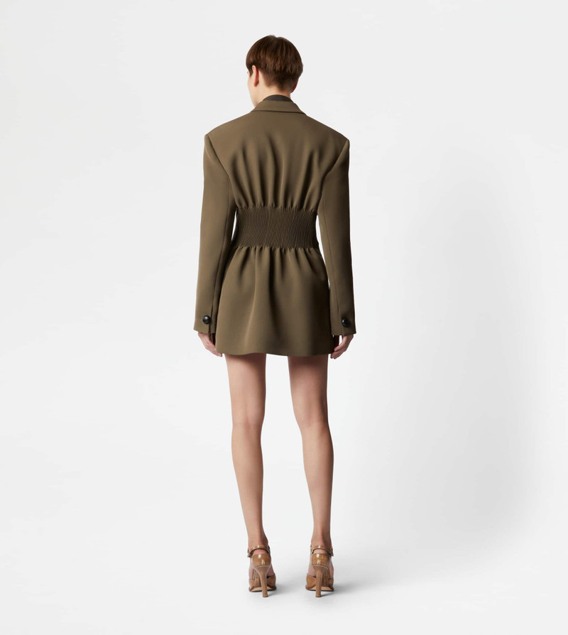 BLAZER IN WOOL - GREEN 3
