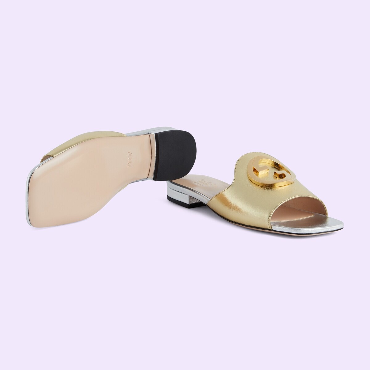 Women's Gucci Nojum Blondie slide - 6