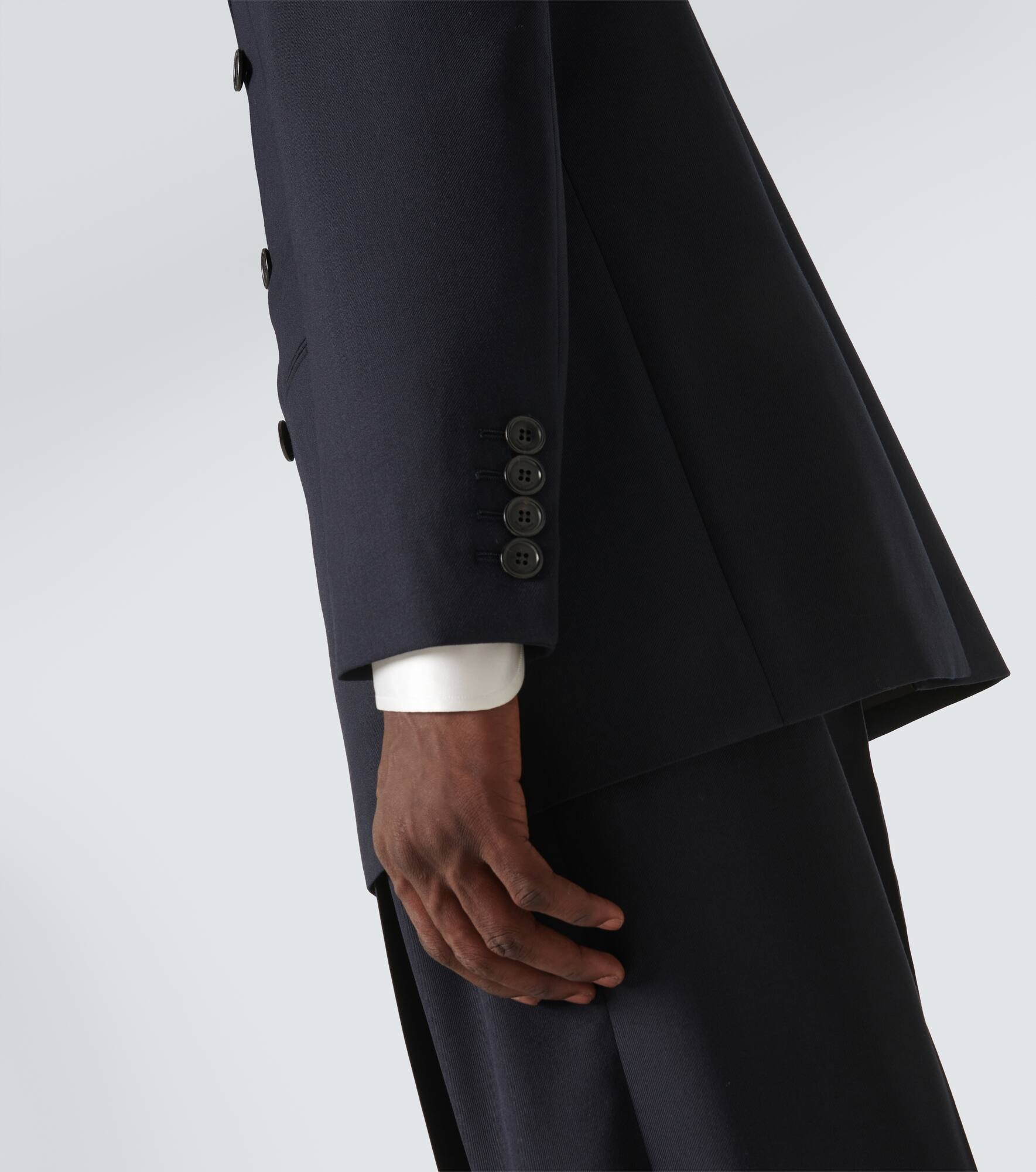 Wool tuxedo jacket - 7