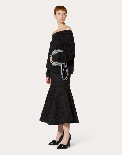 Valentino Mohair Wool Polyamide Skirt outlook