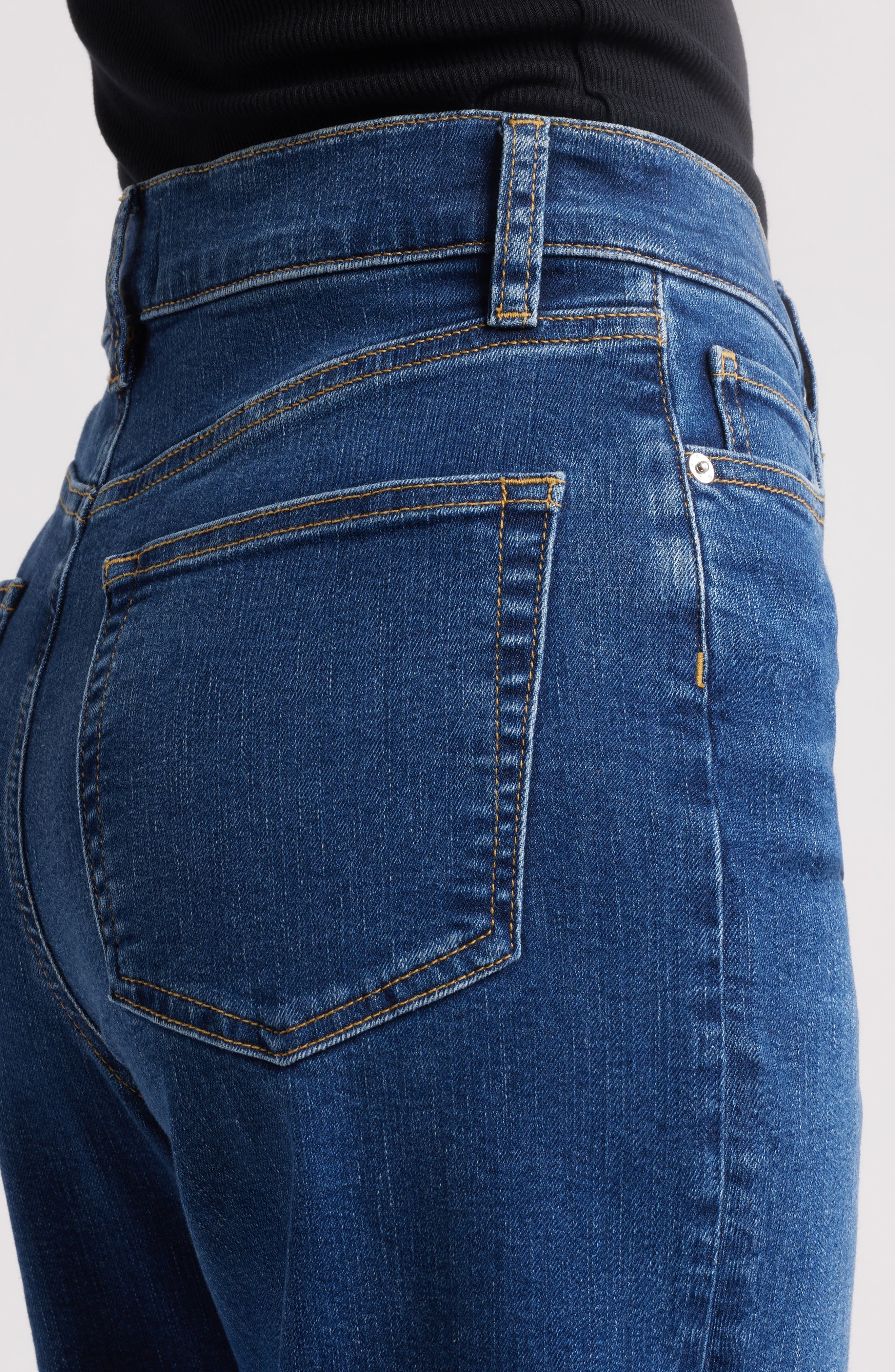 FRAME Le Slim Palazzo High Waist Wide Leg Jeans in Femma at Nordstrom - 4