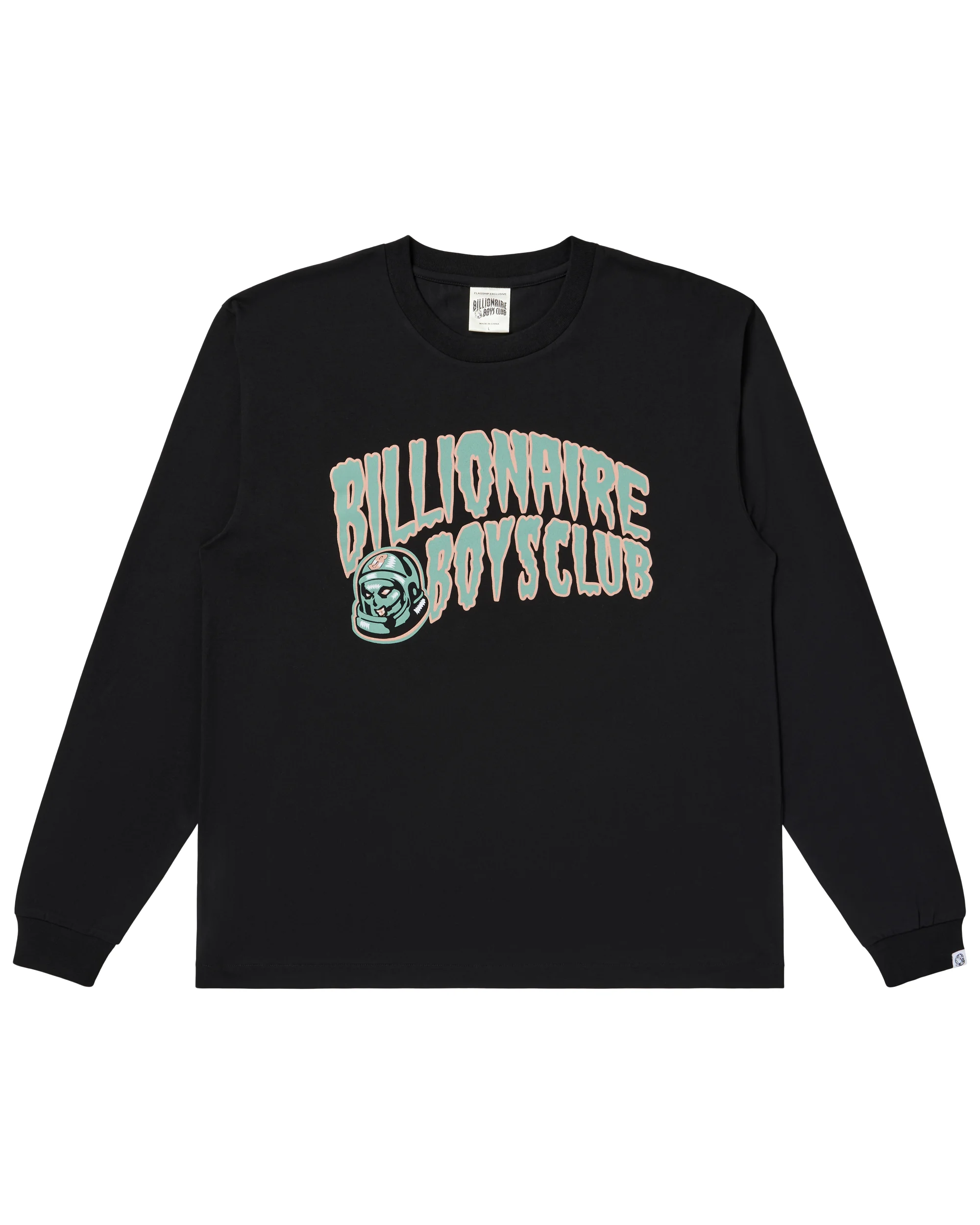 ZOMBIE CURVE LOGO LS TEE - 1