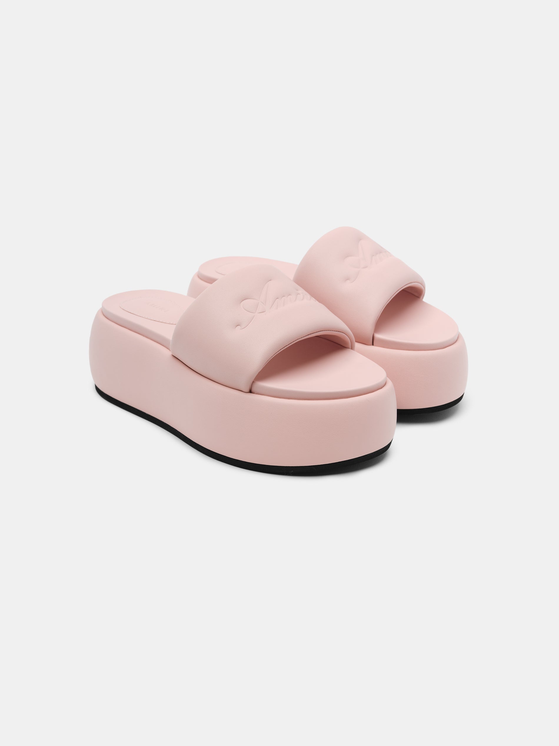 WOMEN'S AMIRI SCRIPT PLATFORM SANDAL - 2