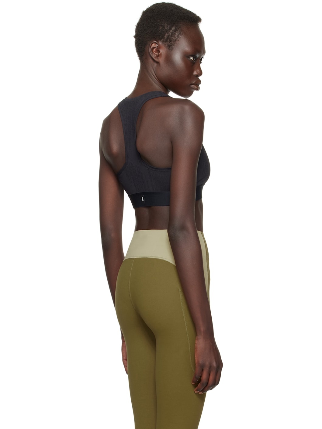 Black Pace Sport Bra - 3