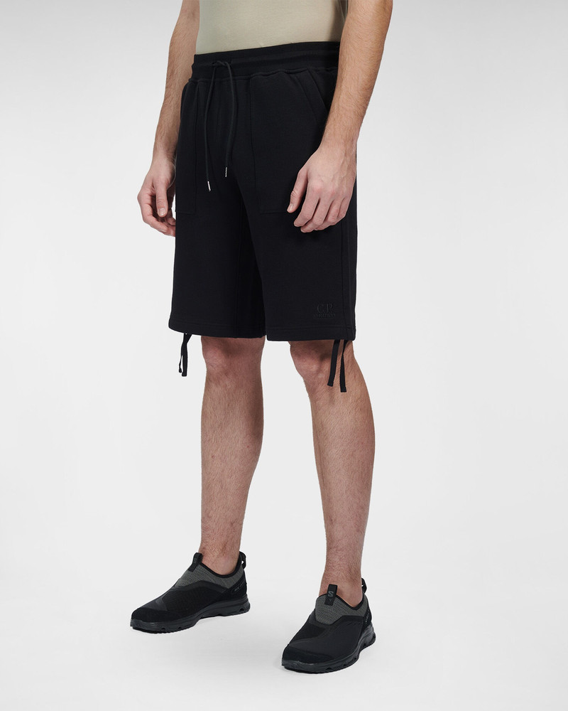C.P. Company Diagonal Raised Fleece Regular Shorts outlook