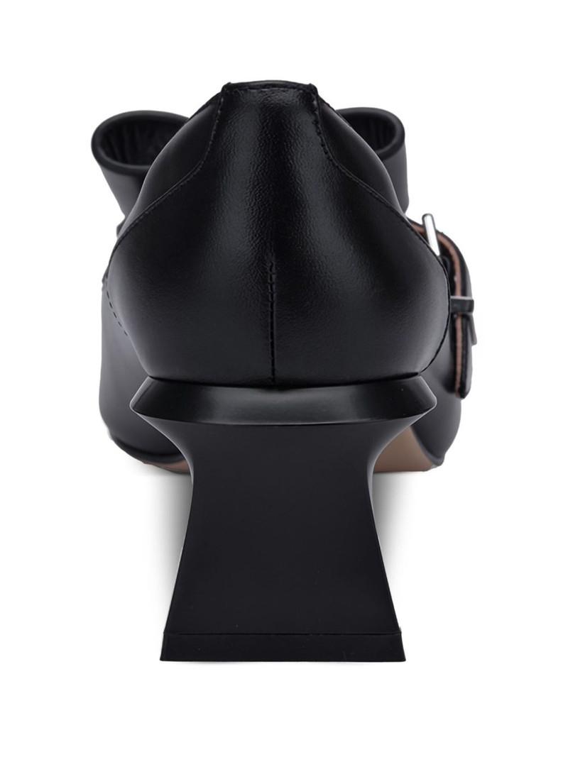 bow buckle leather pumps 3