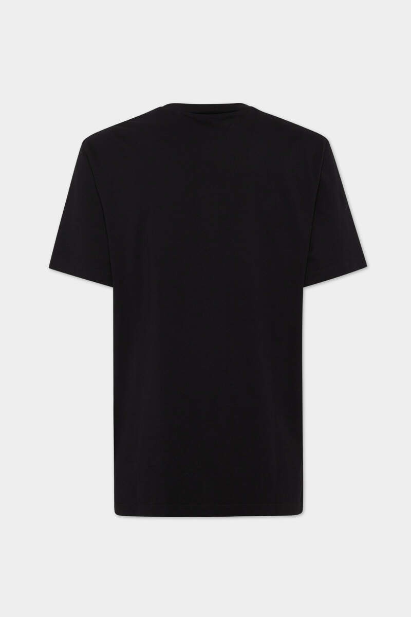 REGULAR FIT RUBBER LOGO T-SHIRT - 2