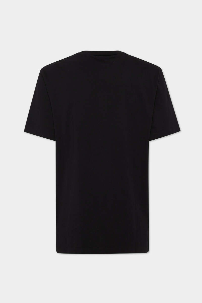 DSQUARED2 REGULAR FIT RUBBER LOGO T-SHIRT outlook