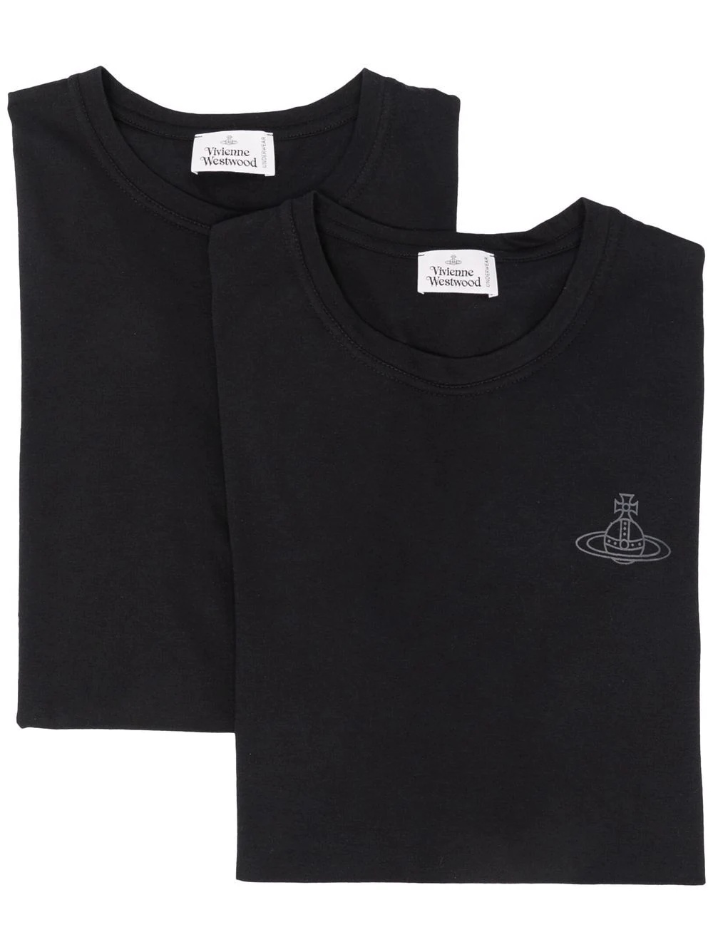 pack-of-two Orb logo-print T-shirt - 1