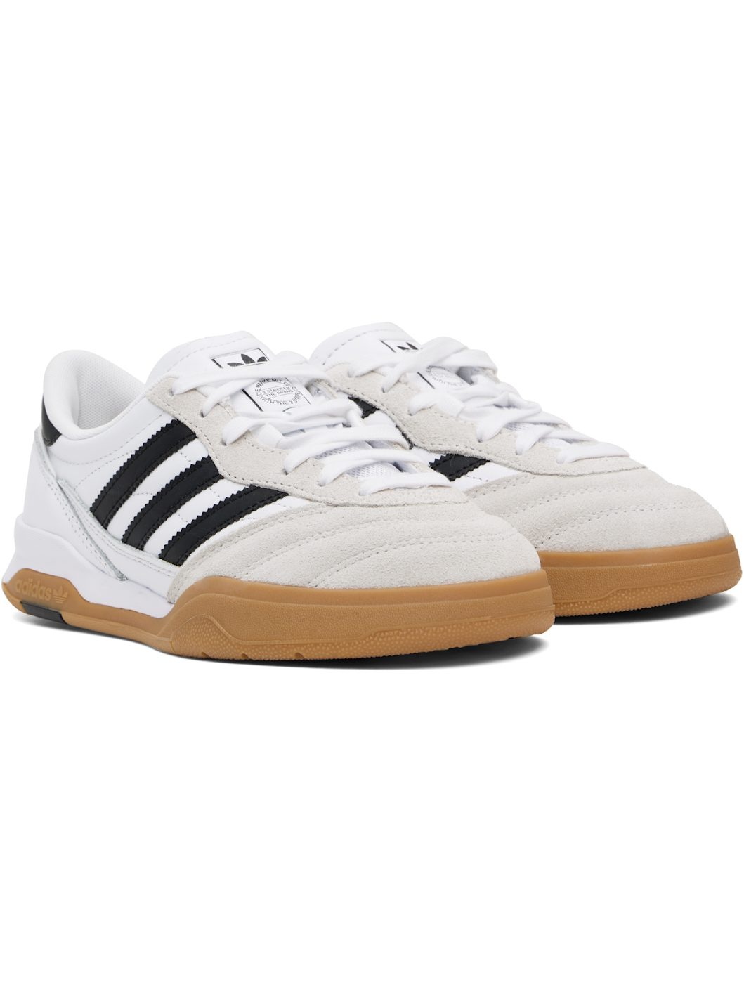 White Low-Top Predator Mundial Sneakers - 4