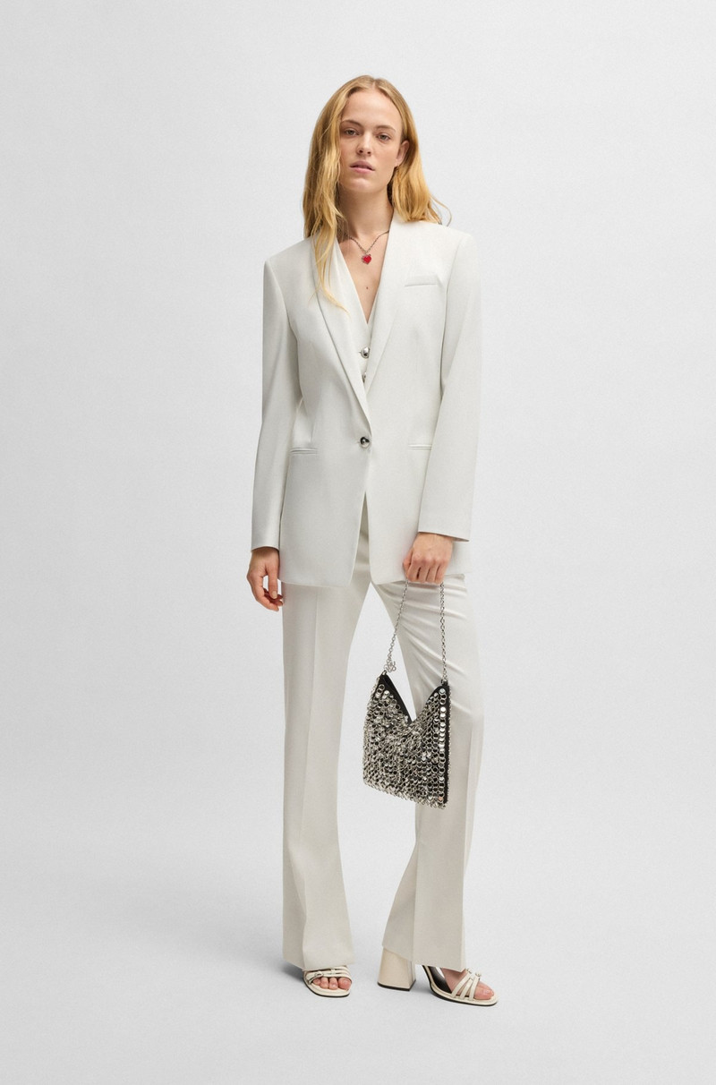 HUGO REGULAR-FIT BLAZER IN SHIMMER FABRIC outlook