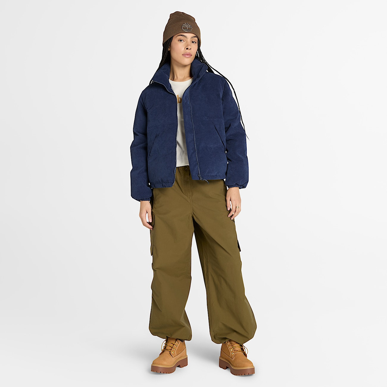 Women's Welch Mountain Waterproof Corduroy Puffer Jacket - 3