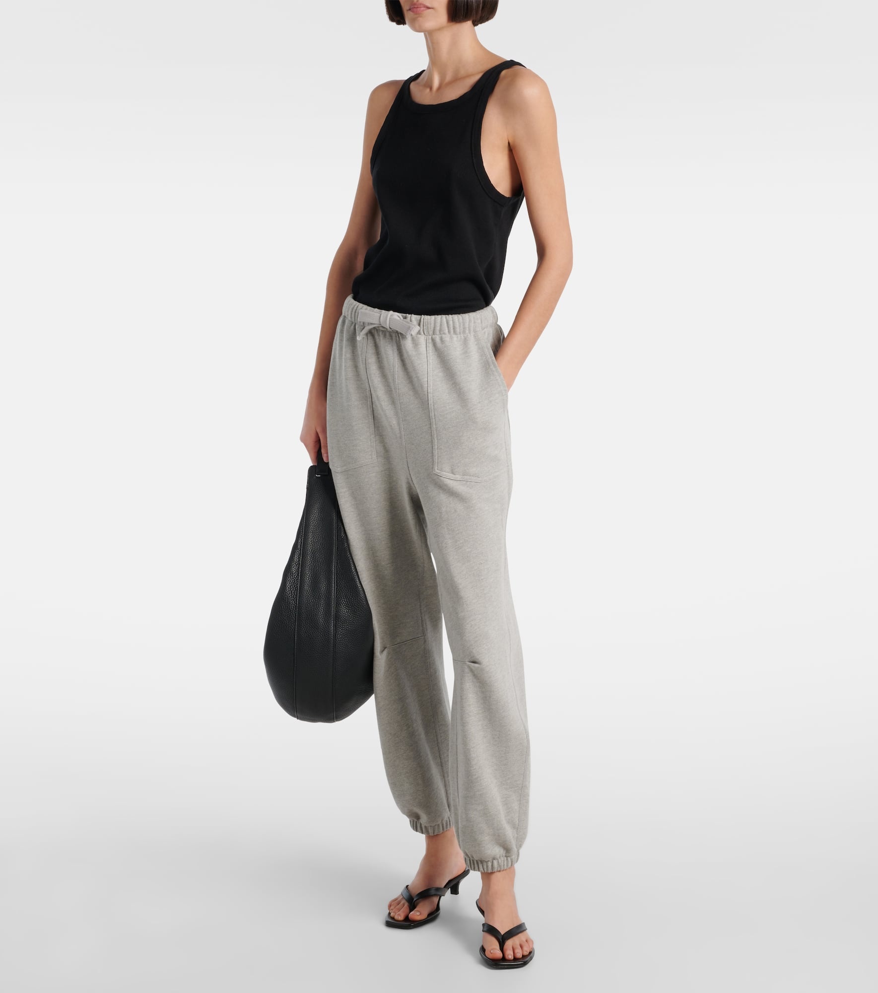 Dulce cotton-blend sweatpants - 2