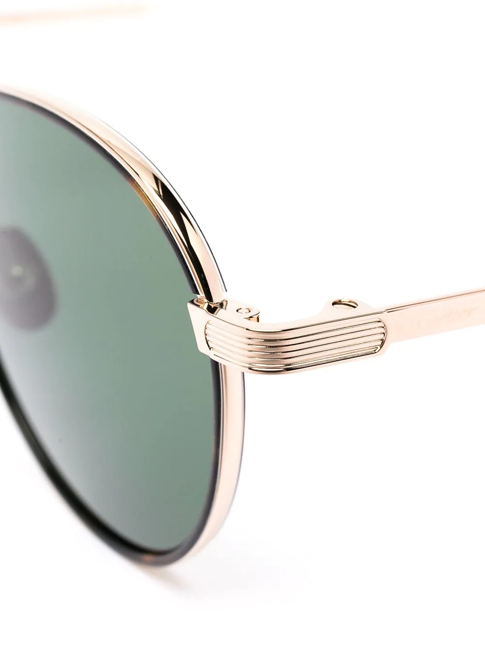 round-frame tinted sunglasses - 3