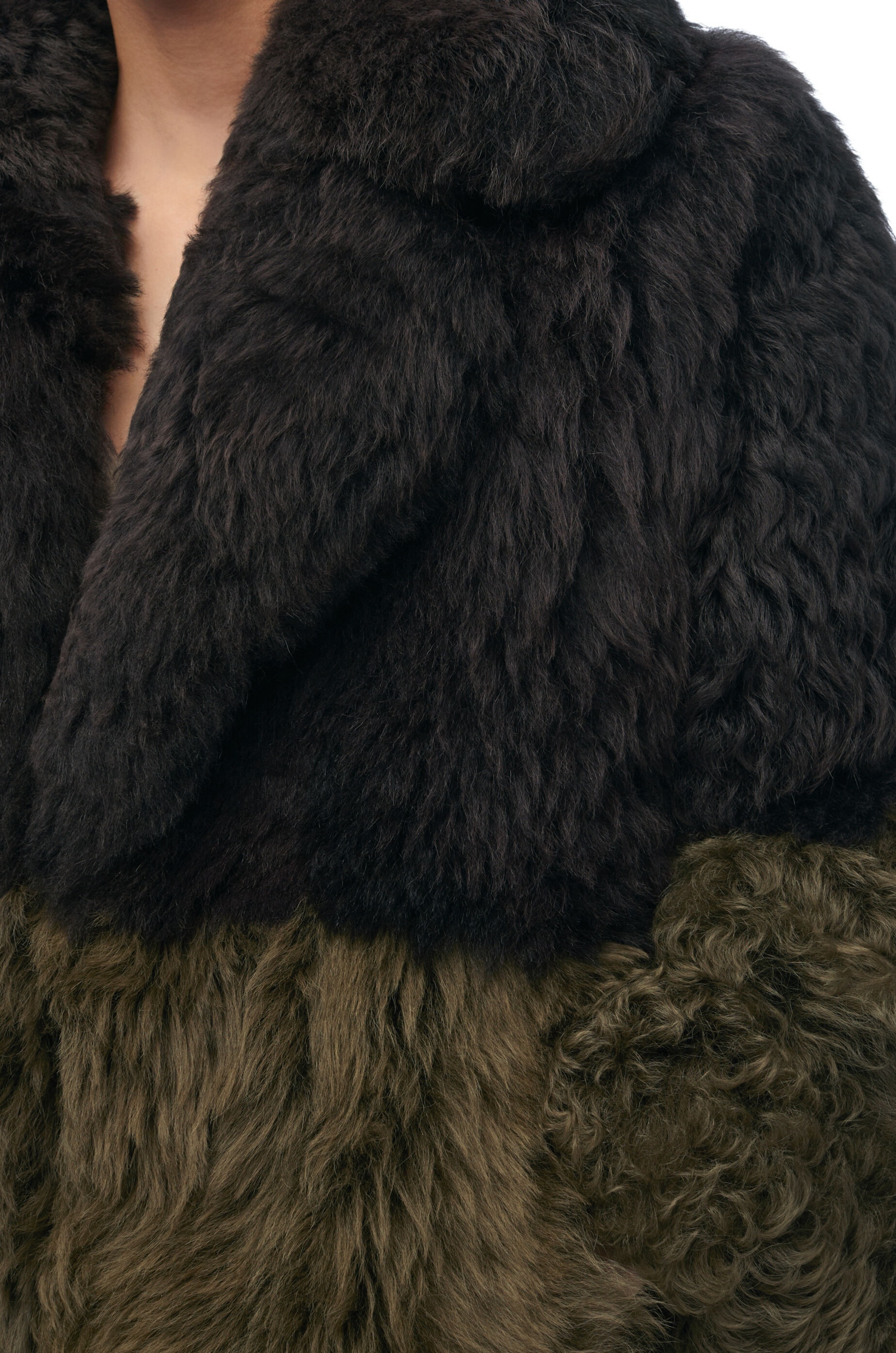Coat in shearling - 4