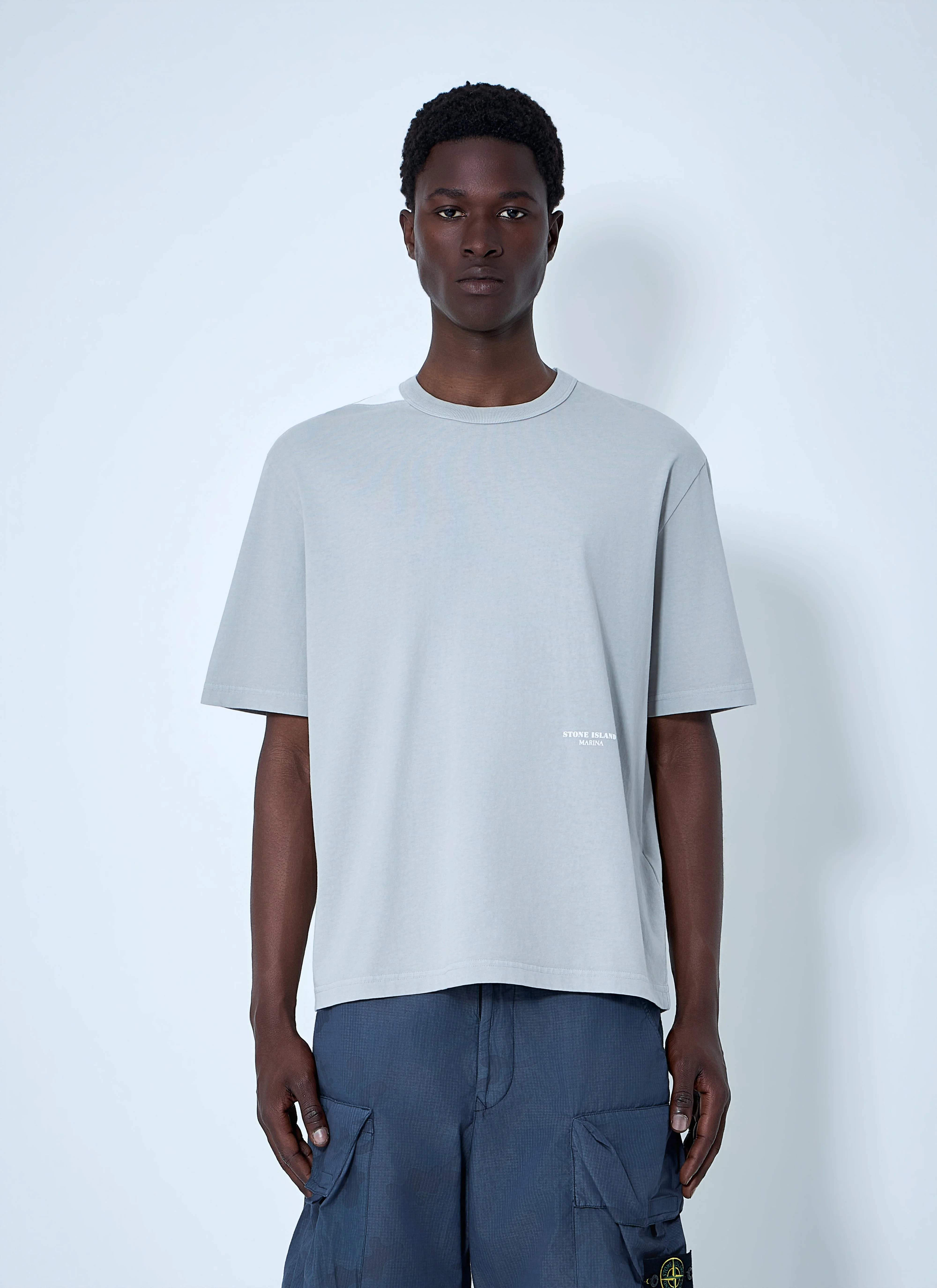 Stone Island Men Cotton Jersey T-Shirt - 1