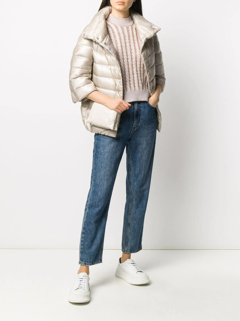 Herno high-neck puffer jacket outlook