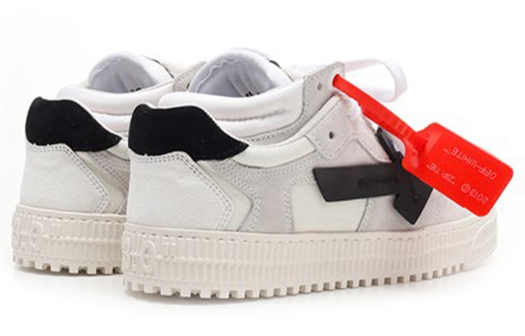 (WMNS) Off-White 3.0 Low 'White Black' OWIA181R20D801110110 - 4
