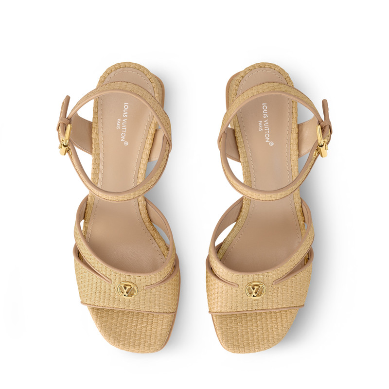 Maya Heeled Platform Sandal 3