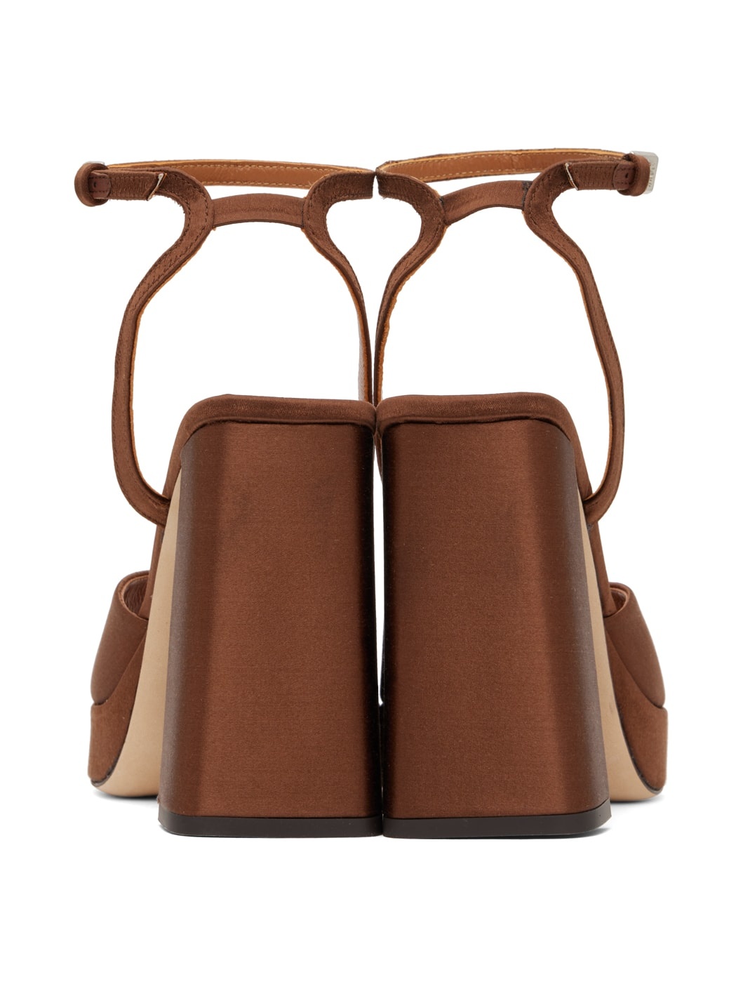 Brown Solange Heeled Sandals - 2