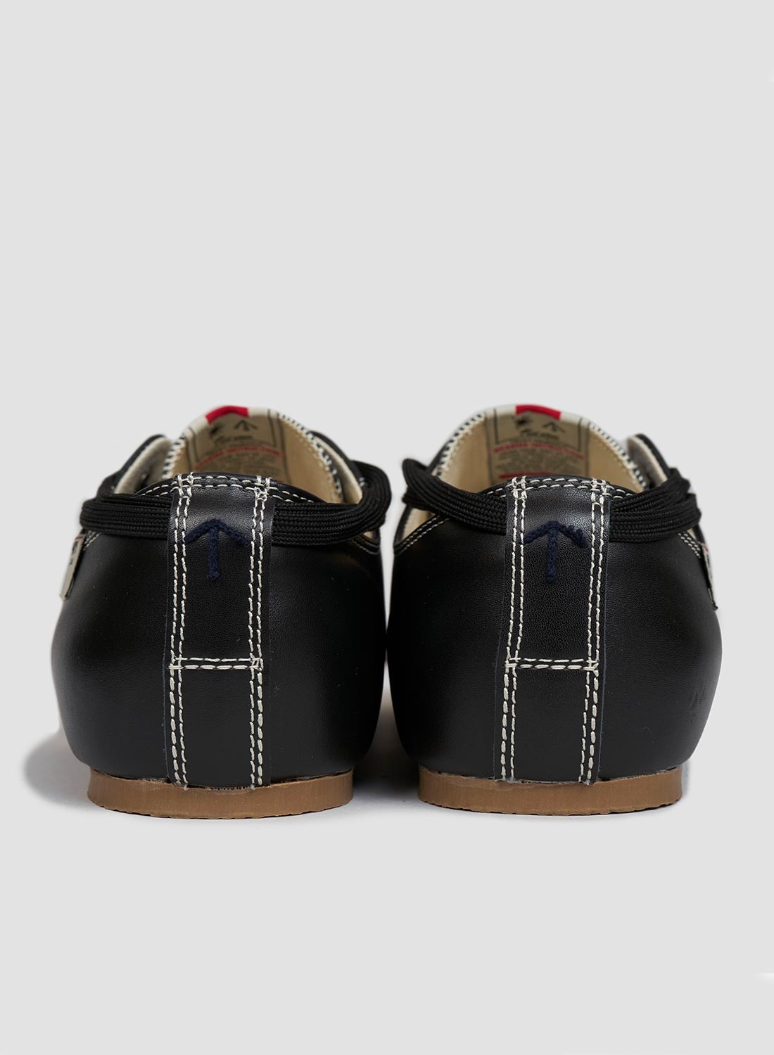 NC x Mihara Yasuhiro Leather Bowling Shoe in Black - 6