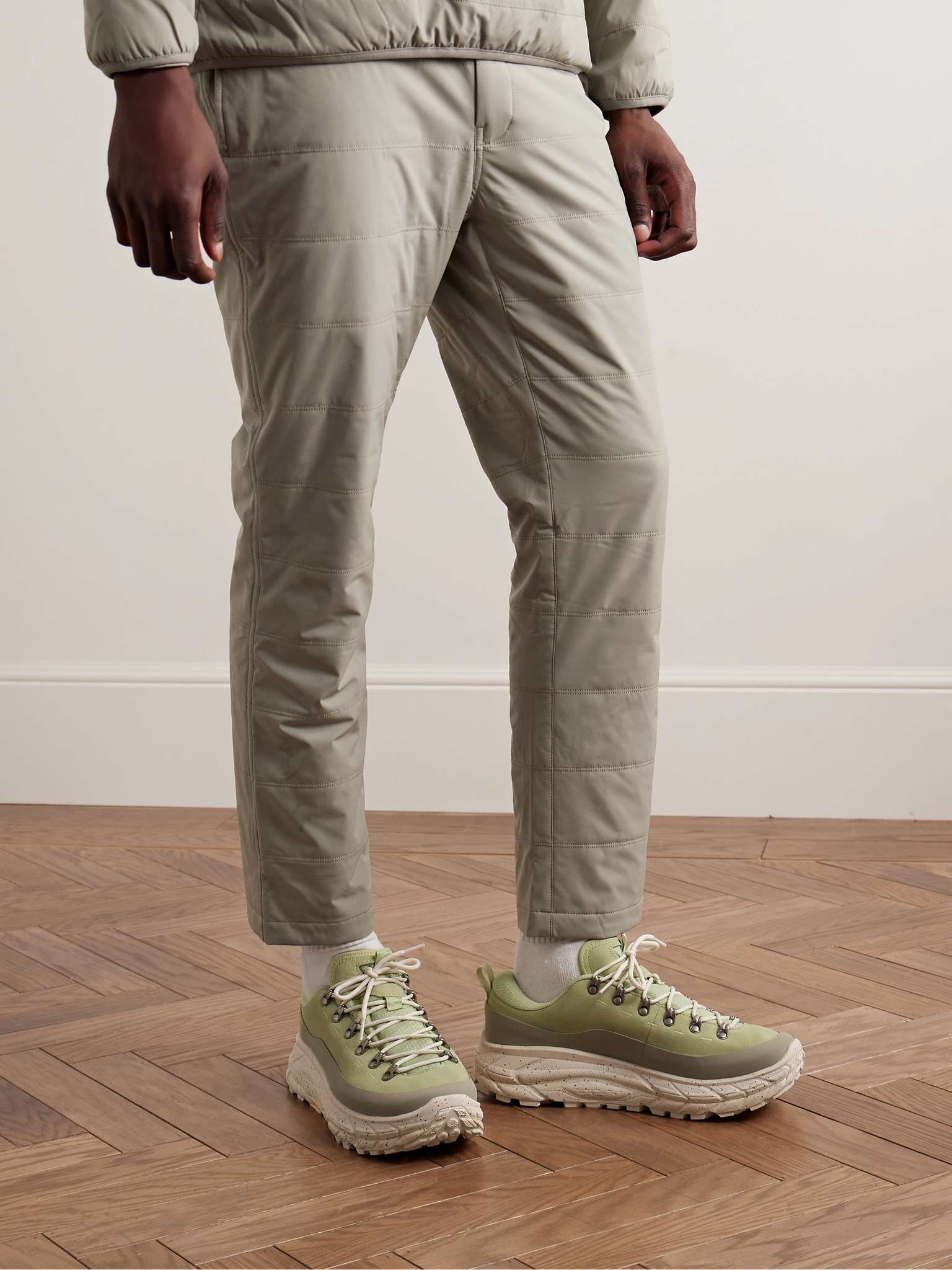Tor Summit Rubber-Trimmed Nubuck and Mesh Sneakers - 2