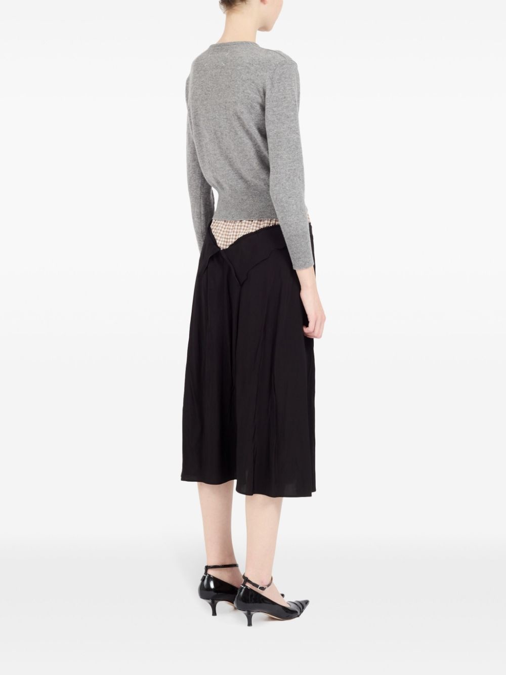V-neck virgin-wool vest - 4