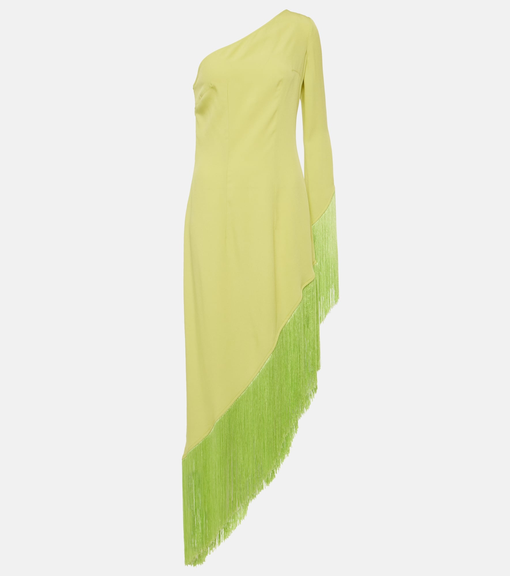 Aventador fringed crêpe midi dress - 1