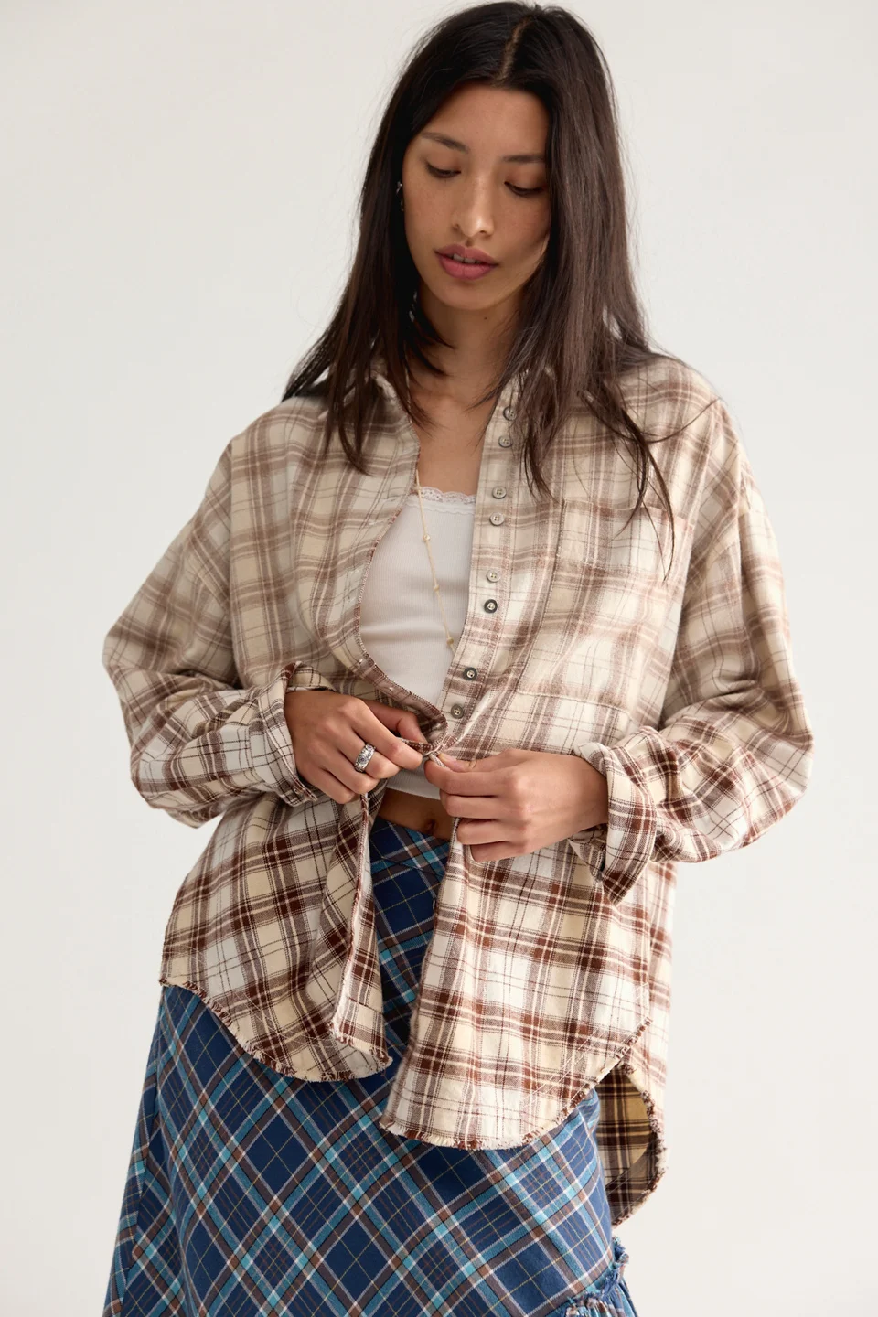 We The Free Lexi Plaid Button Down - 1