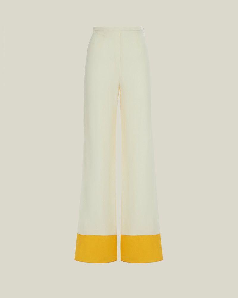 Marlene Corniche Pants in Ivory 1