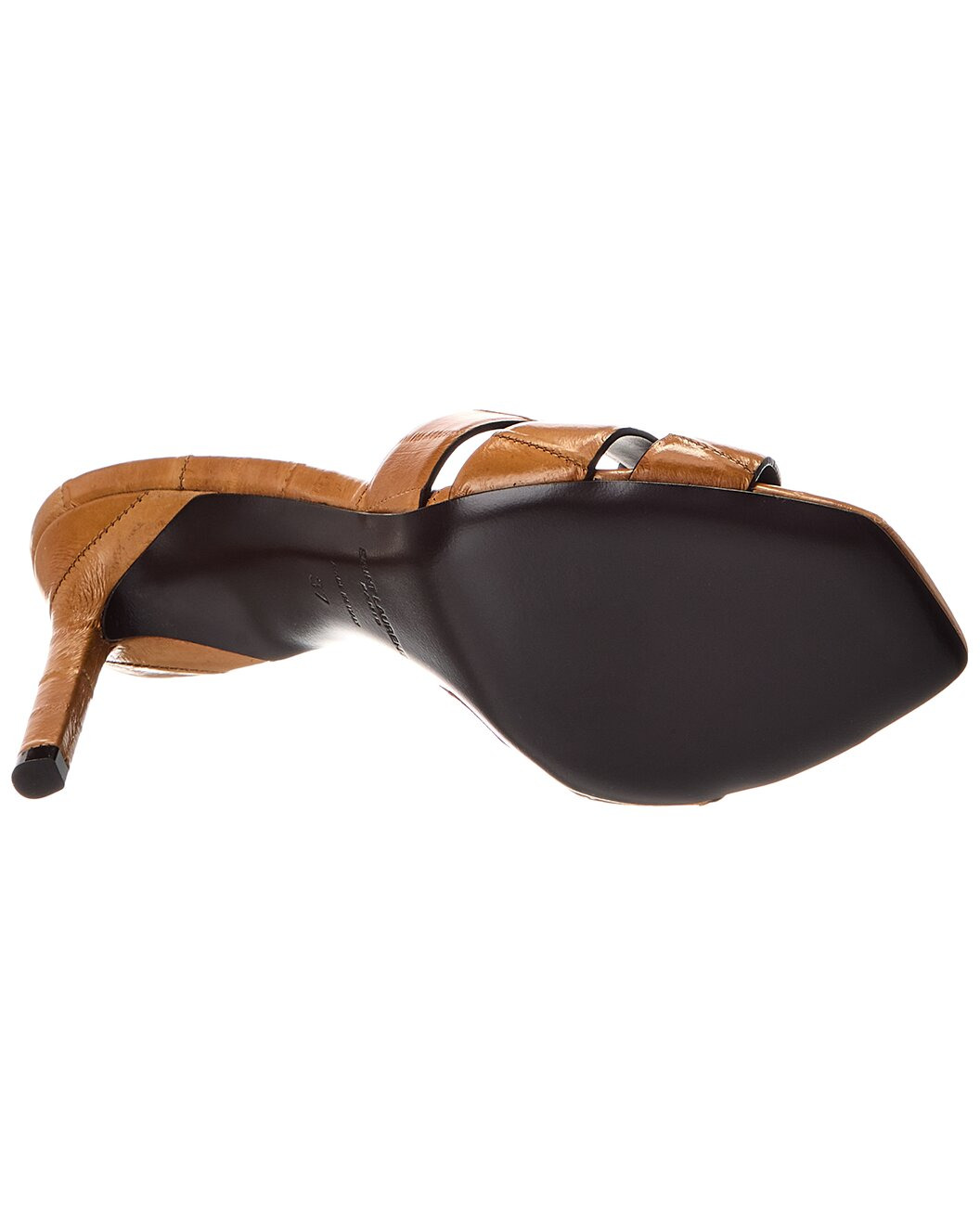 Saint Laurent Tribute 85 Leather Sandal - 4