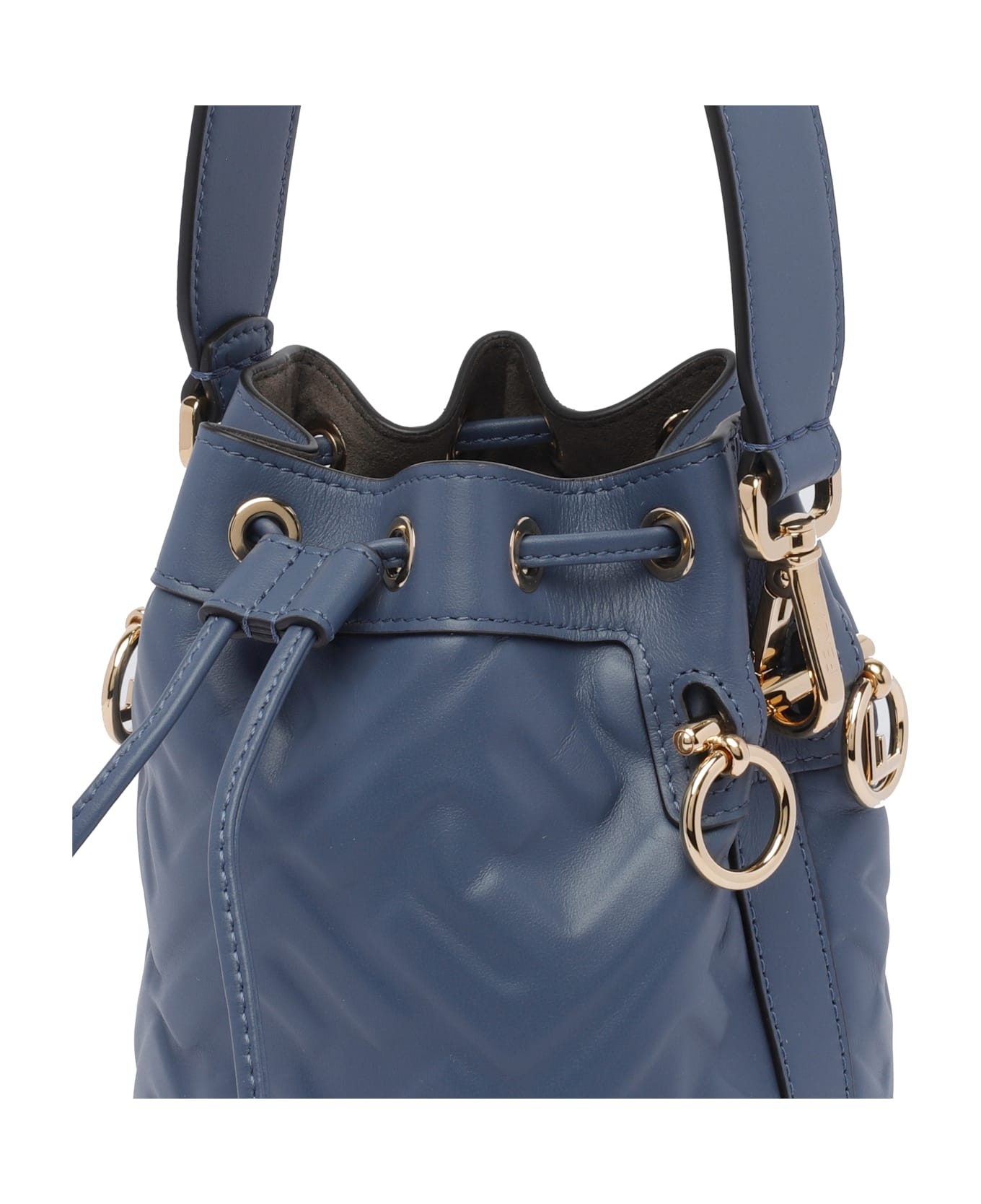 Mini Mon Tresor Leather Bucket Bag - 4