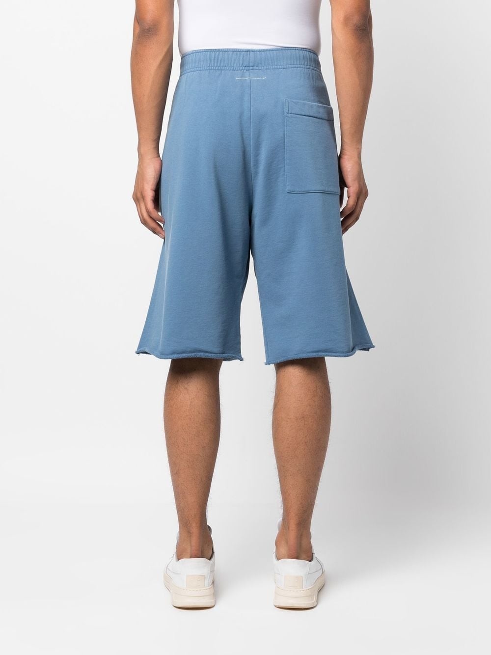 logo-print cotton track pants - 4