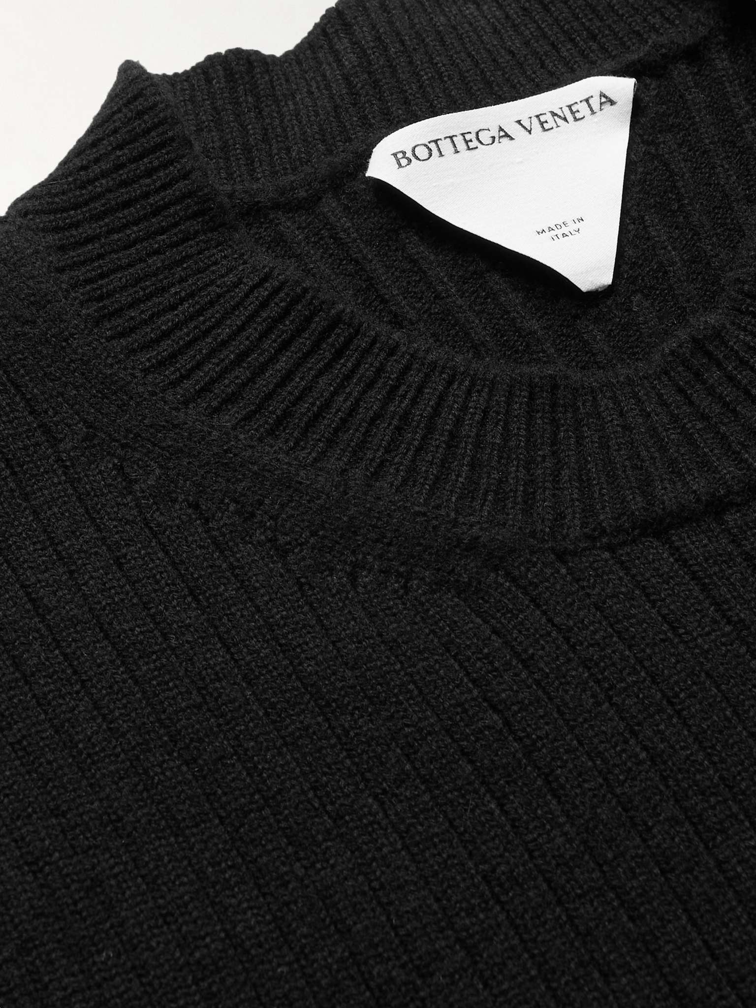 Ribbed Wool and Cashmere-Blend Sweater - 5