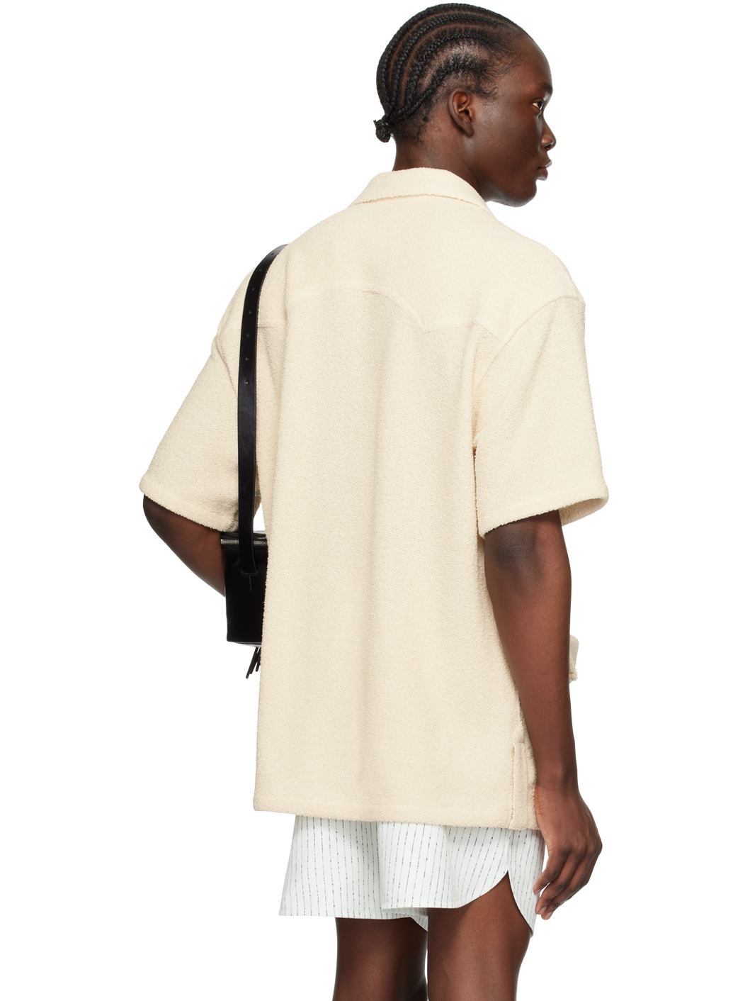 Beige Flap Pocket Shirt - 3