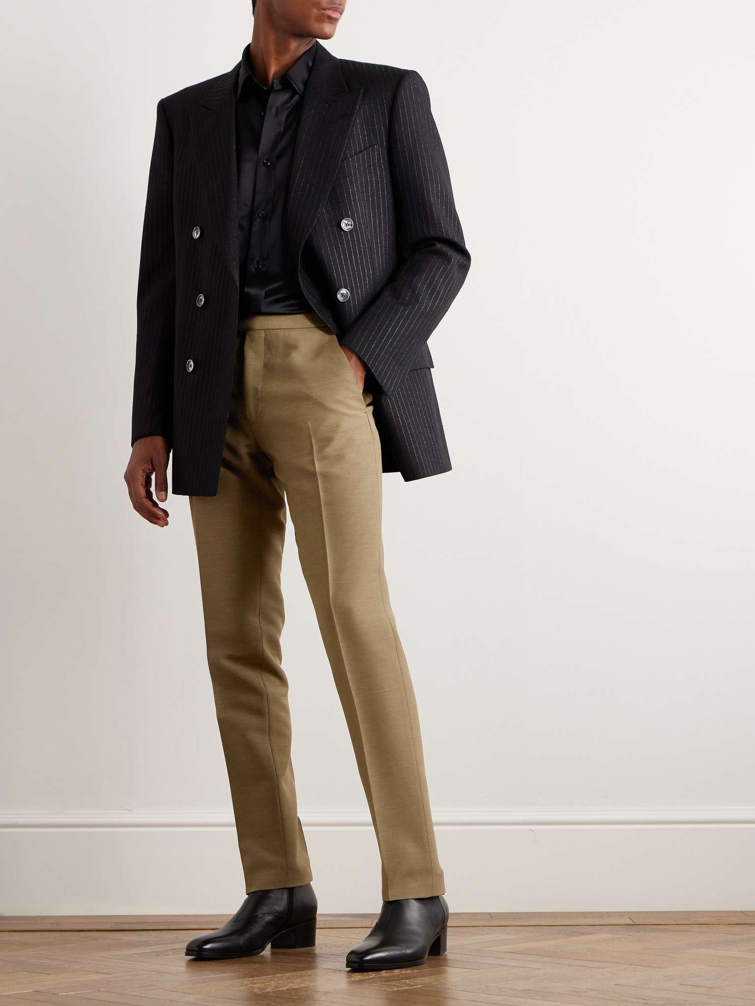 Straight-Leg Twill Trousers - 2