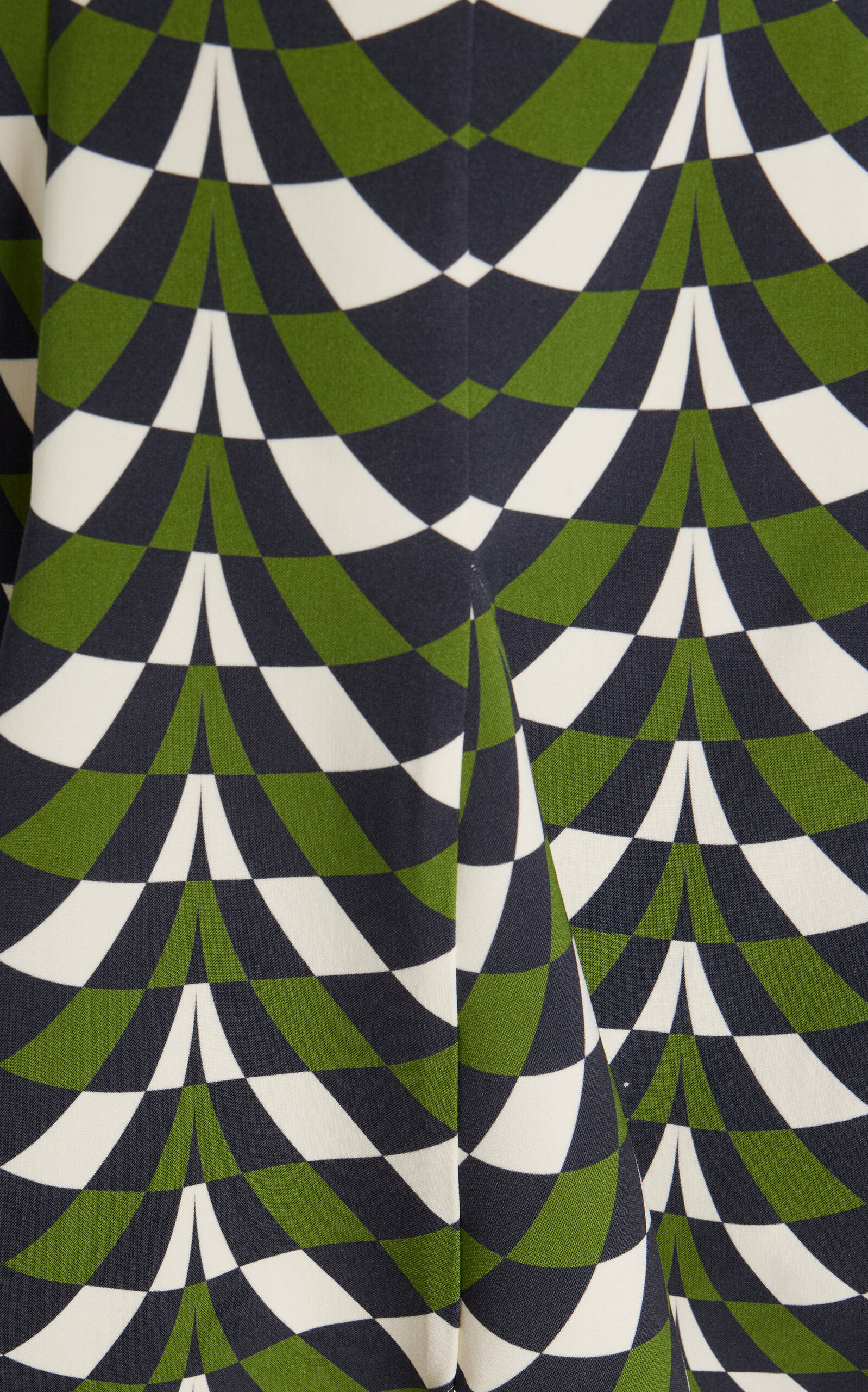 Stretch-Wool Mini Dress green - 6