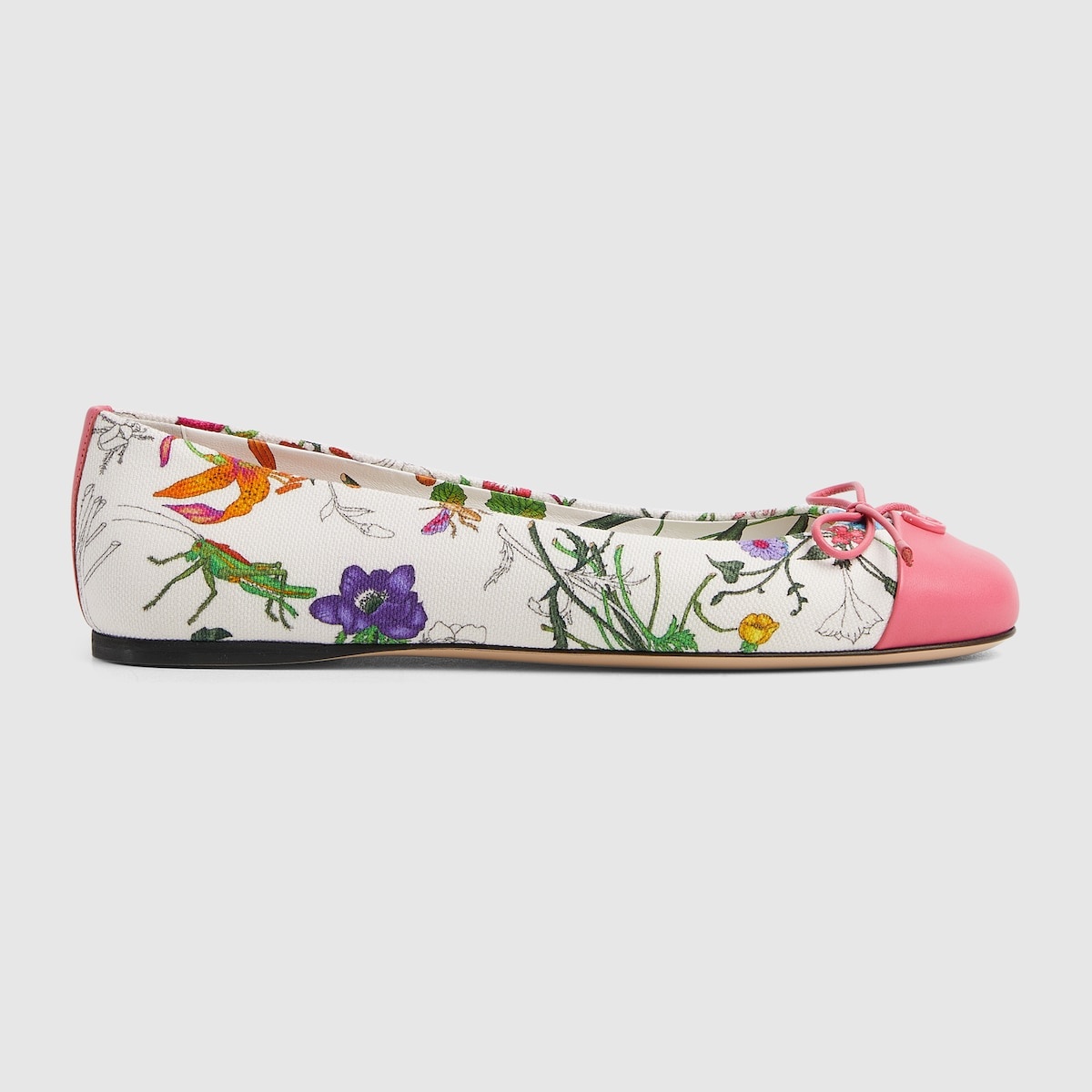 Women's printed ballet flat - 1