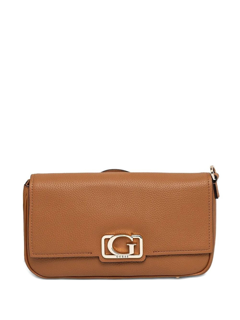 logo-plaque crossbody bag 1